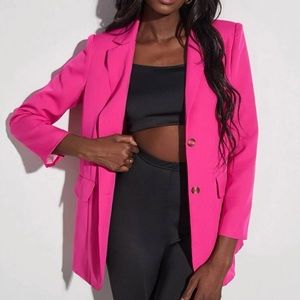 New without tags hot pink blazer